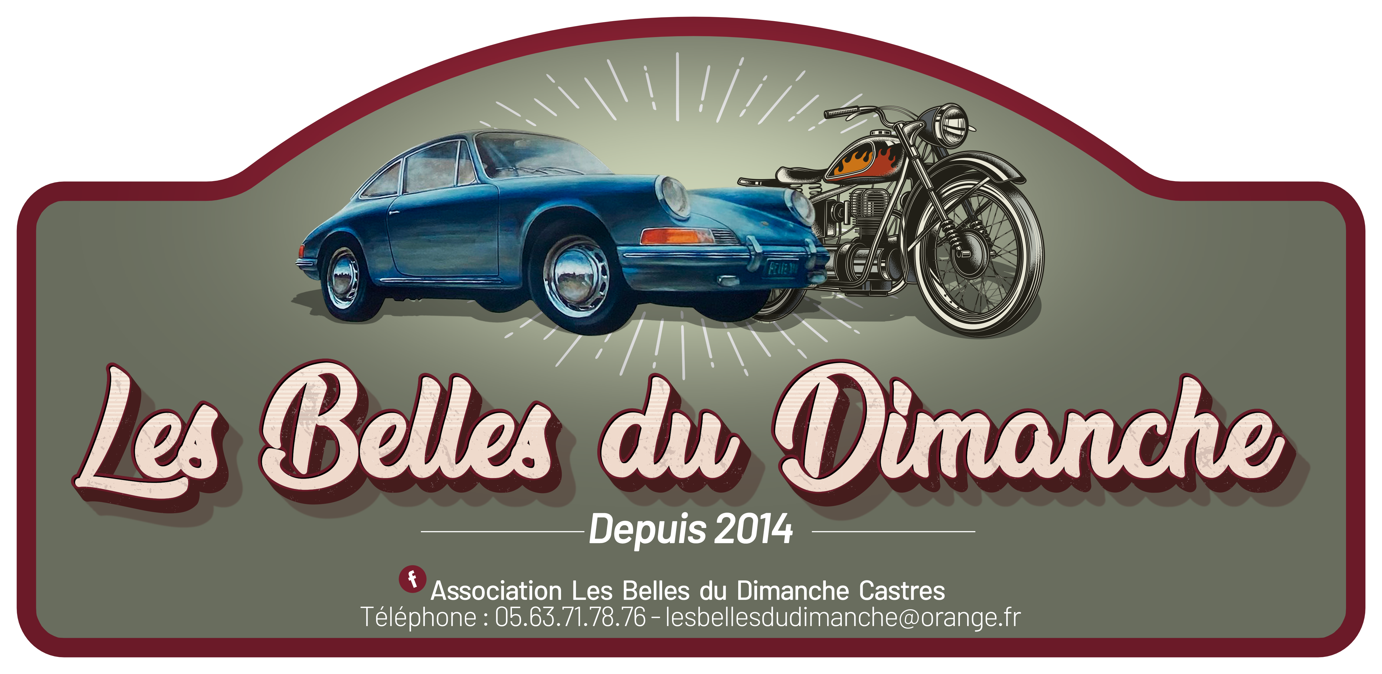 Les Belles du Dimanche - Plaque